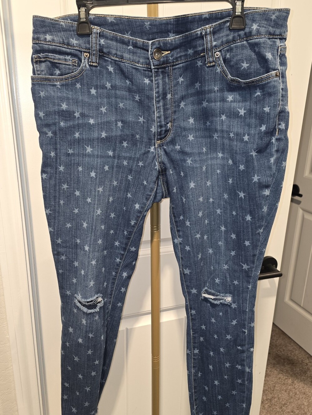 Time And Tru Star Jeans Womens Size 14